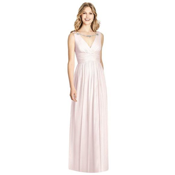 Jenny Packham JP1005 Bridesmaid Dress Formal Evening Gown Blush Pink Size 8 - Picture 1 of 11